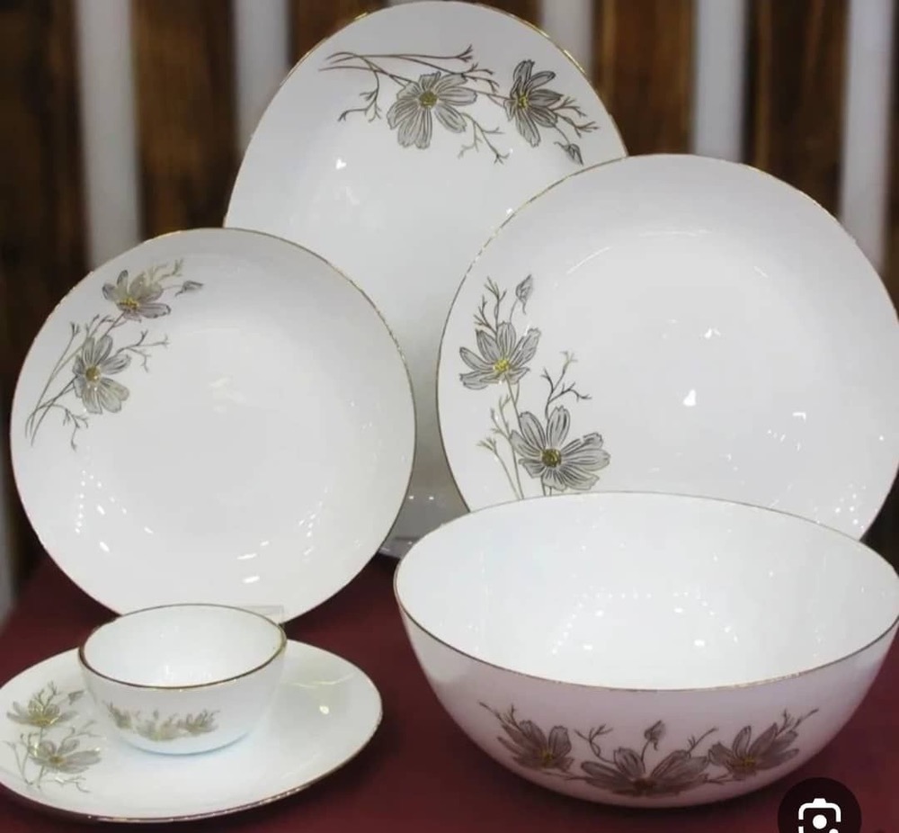 سرویس آرکوپال ۲۶ پارچه گرد ژالین طوسی برند مقصود