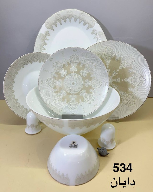 آرکوپال 28 پارچه پارس اپال طرح 534 دایان